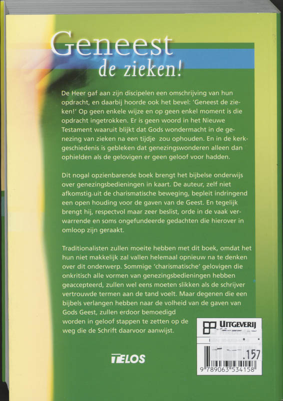 GENEEST DE ZIEKEN! GENEEST DE ZIEKEN! achterkant