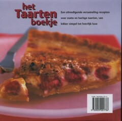 Het taartenboekje achterkant