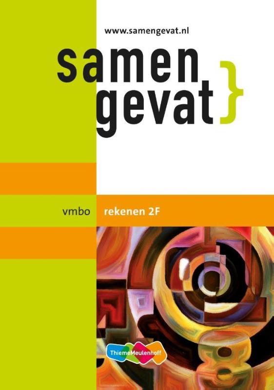 boekenbalie_9789006260663_cover Rekenen 2F / VMBO Rekenen 2F / Samengevat