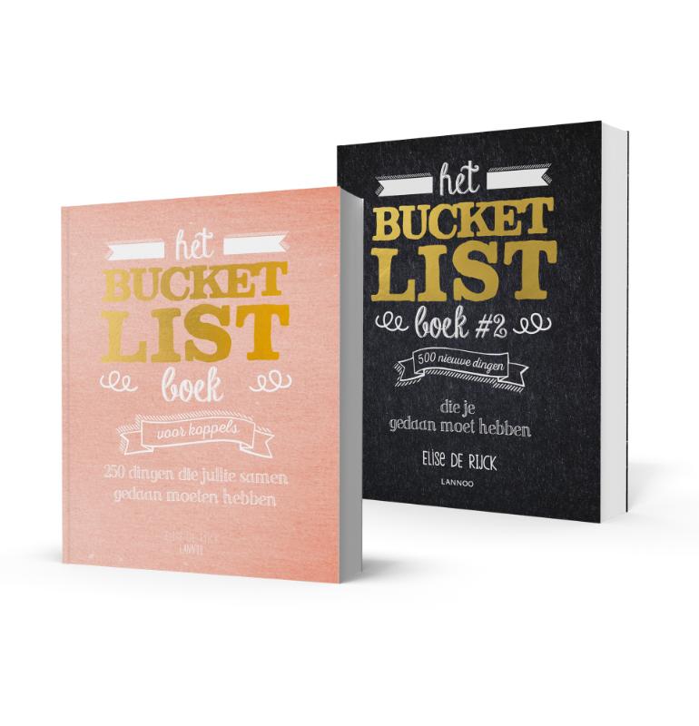 Pakket Bucketlist voor koppels + Bucketlist boek 2