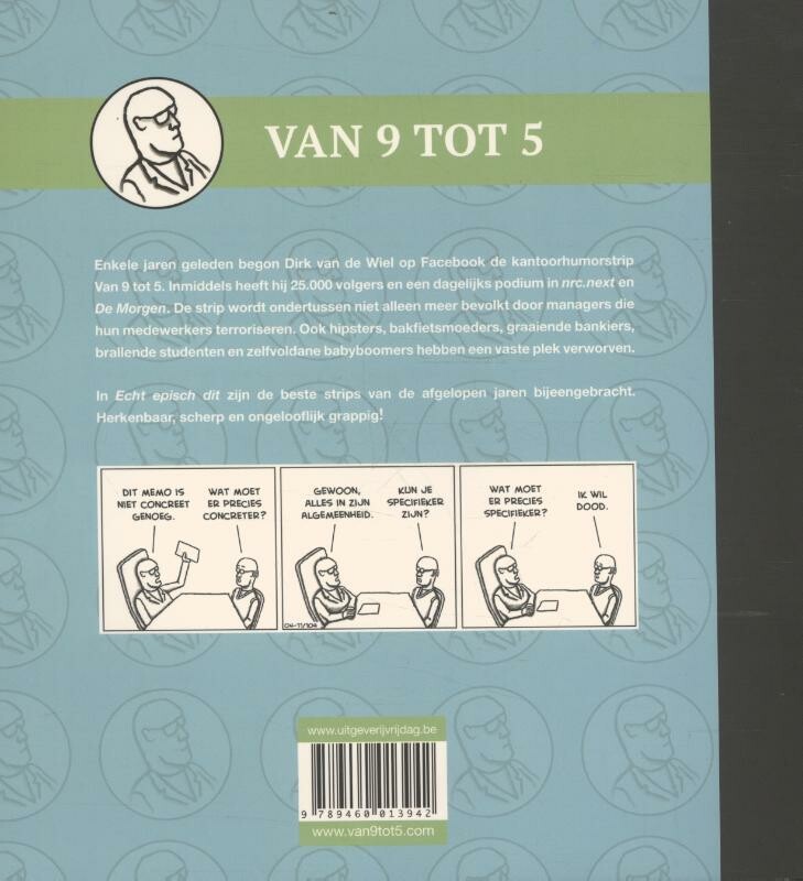 Echt episch dit / Van 9 tot 5 achterkant
