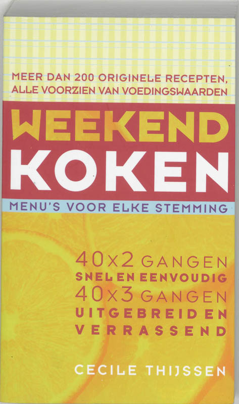 Weekend Koken