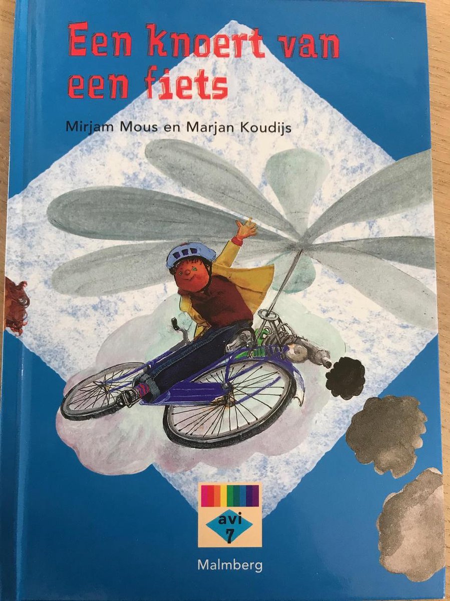 Een knoert van een fiets Groep 5 en 6 leesboek