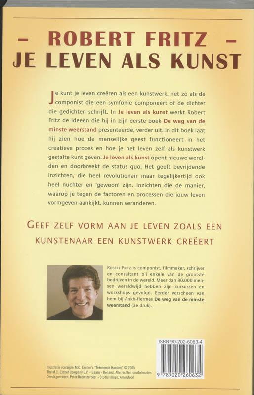 Je leven als kunst Je leven als kunst achterkant