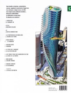 20 seconden / Largo Winch - HC / 20 achterkant