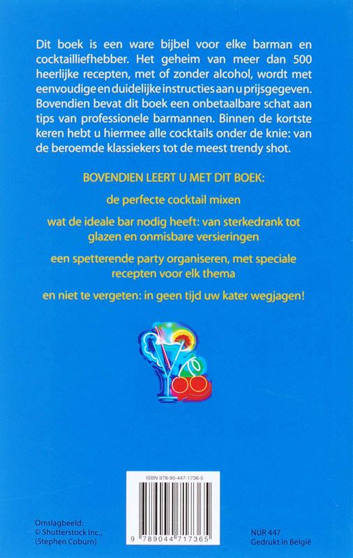 Handboek Van De Barman achterkant