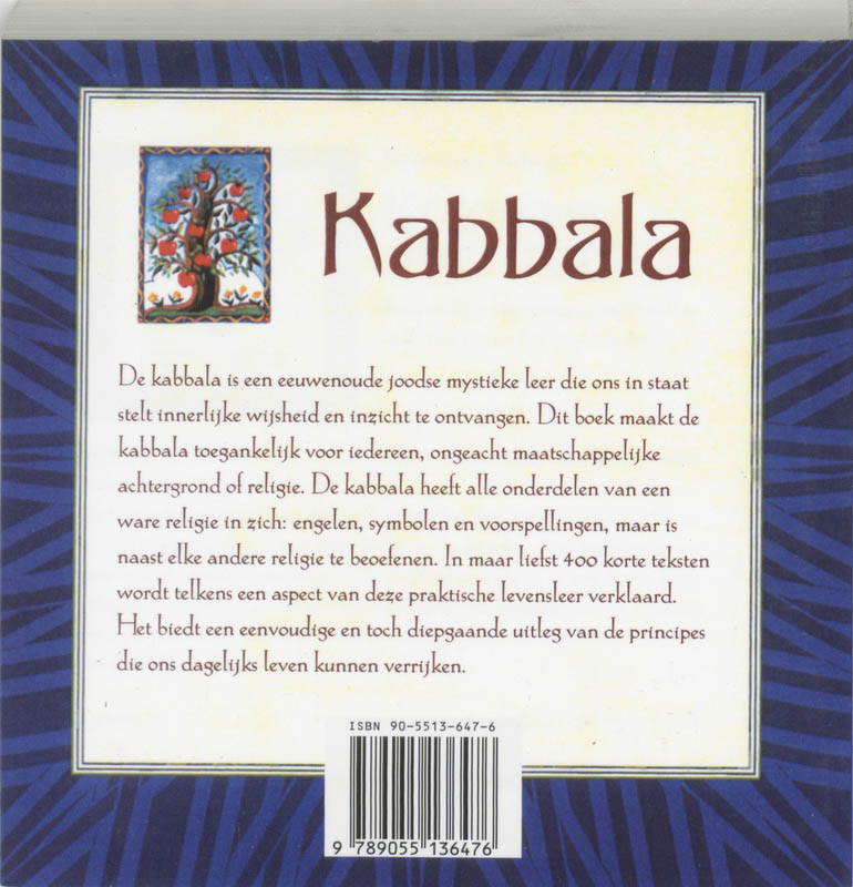 Kabbala achterkant