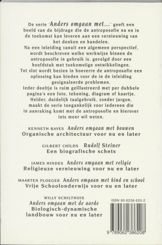 Rudolf Steiner Een Biografie achterkant