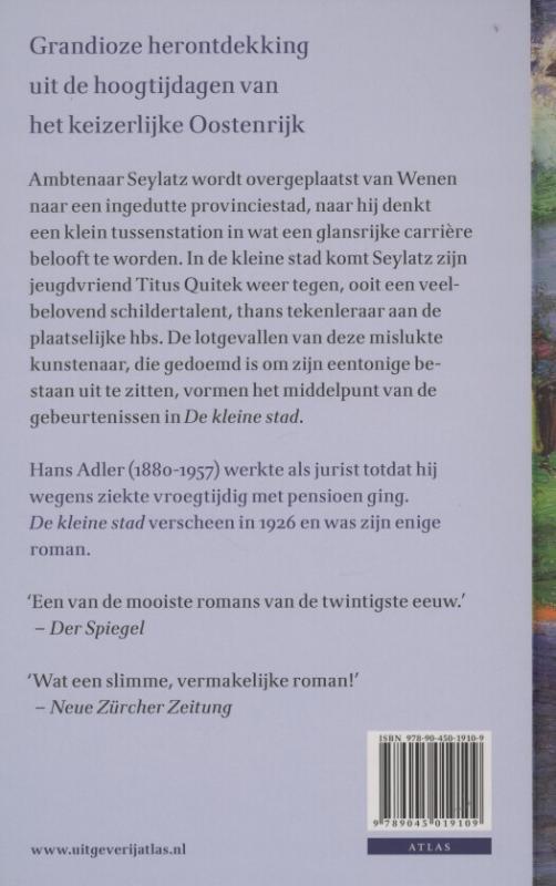 De kleine stad achterkant