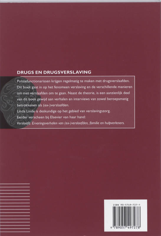 Drugs en drugsverslaving achterkant