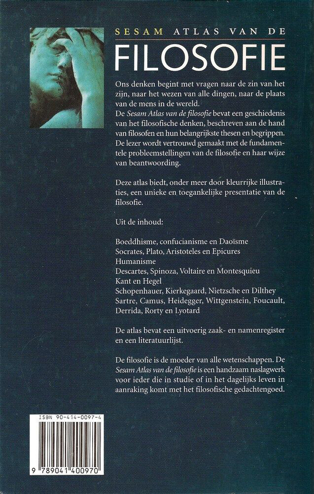 Sesam atlas van de filosofie achterkant