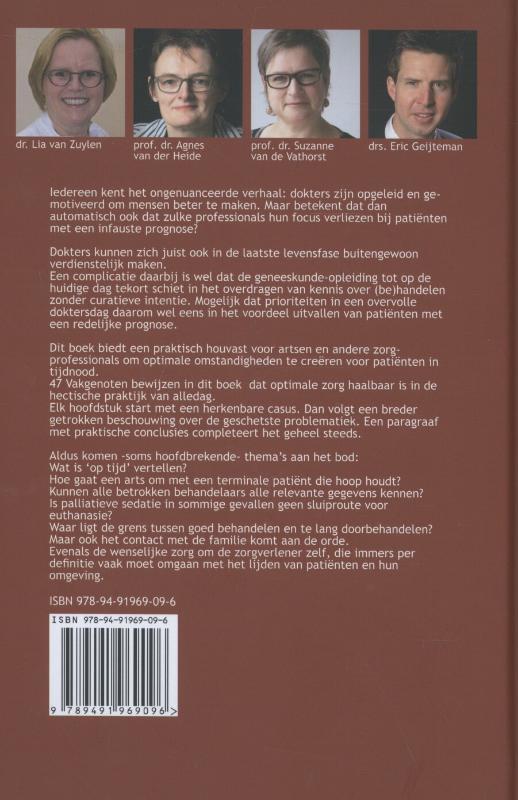 De dokter en de dood achterkant