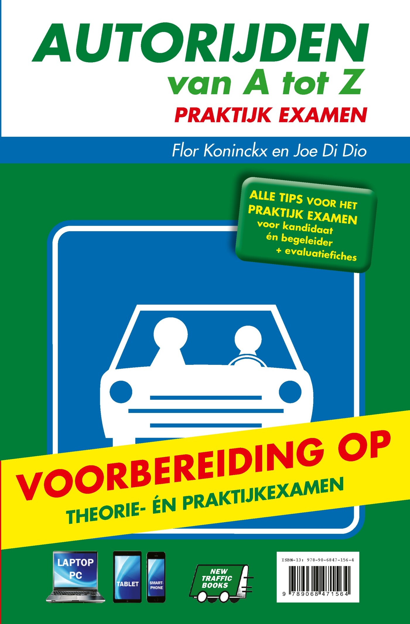 Autorijden van A tot Z : theorie ; Autorijden van A tot Z : praktijk examen achterkant