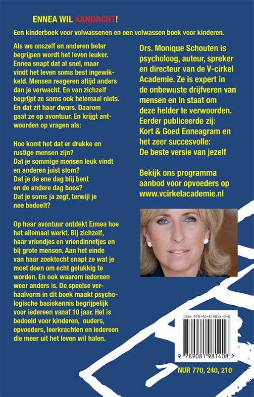 Ennea wil aandacht! achterkant