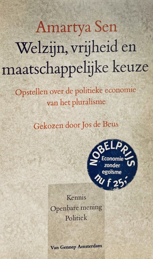 Welzijn, vrijheid en maatschappelijke keuze / Kennis / Openbare mening / Politiek