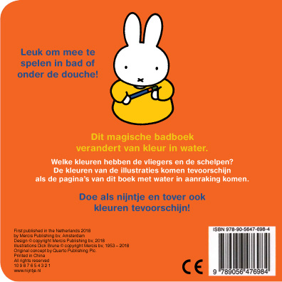 Nijntje tovert kleuren achterkant