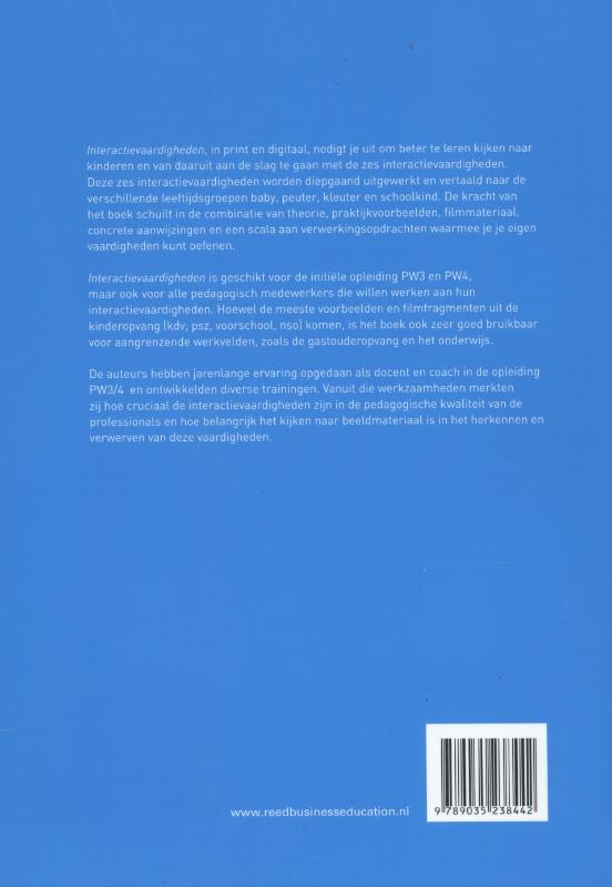 Interactievaardigheden achterkant