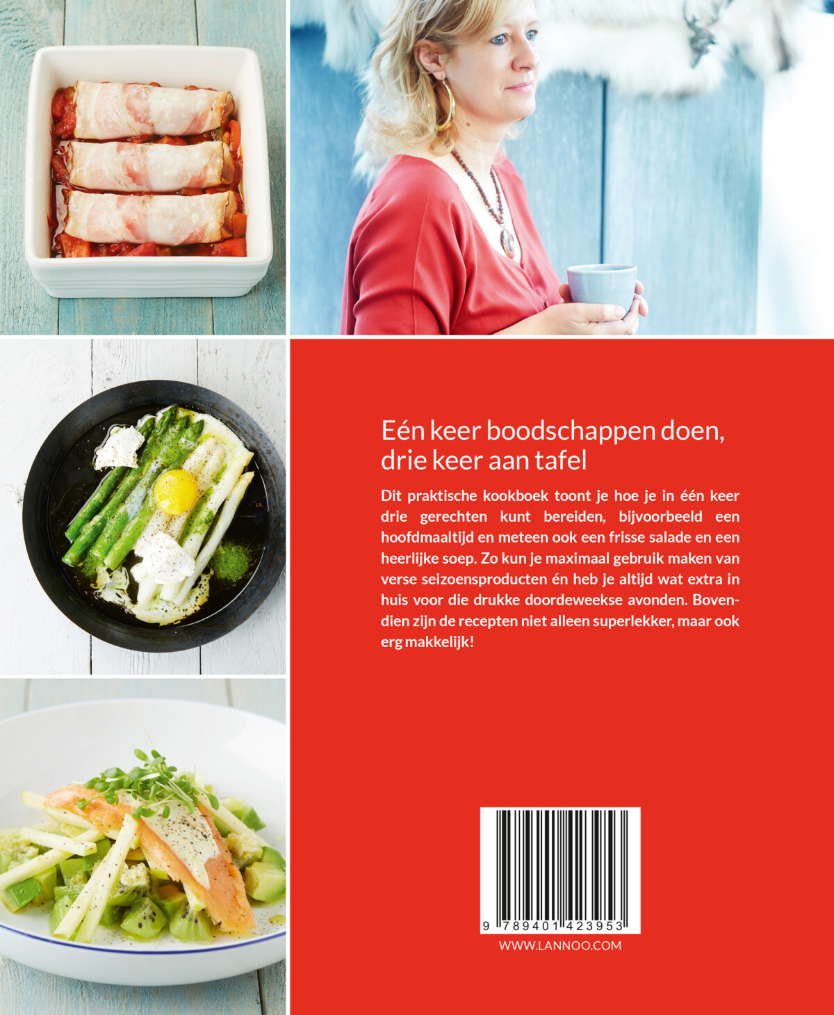 1 x koken = 3 x eten achterkant