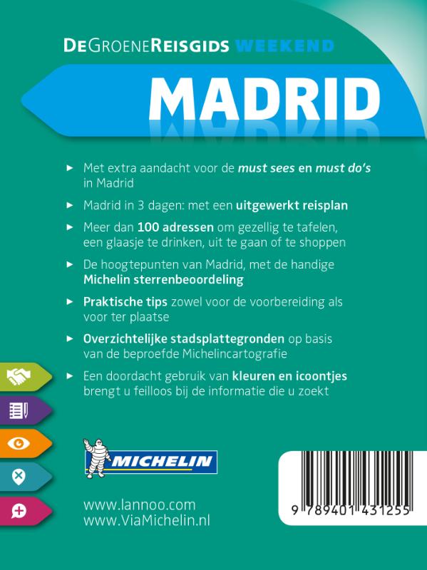 De Groene Reisgids Weekend - Madrid achterkant