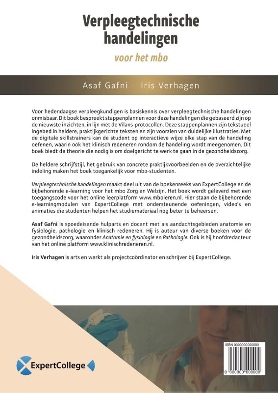 Verpleegtechnische handelingen voor het mbo Verpleegtechnische handelingen voor het mbo achterkant