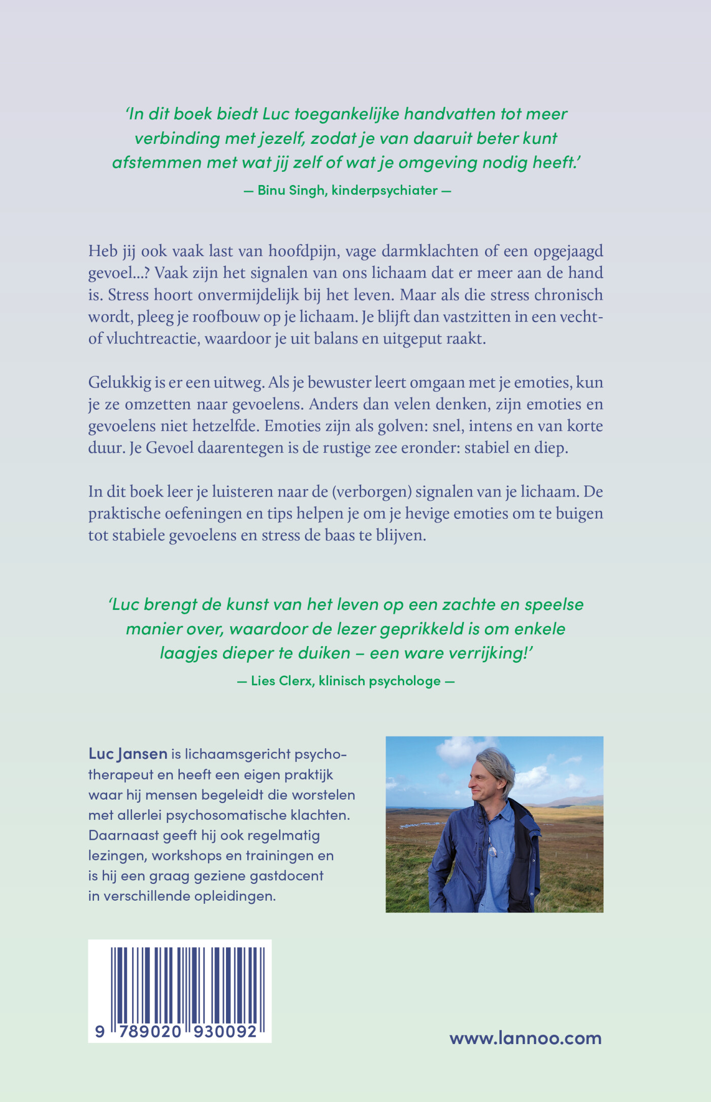 Je lichaam wil je iets vertellen achterkant