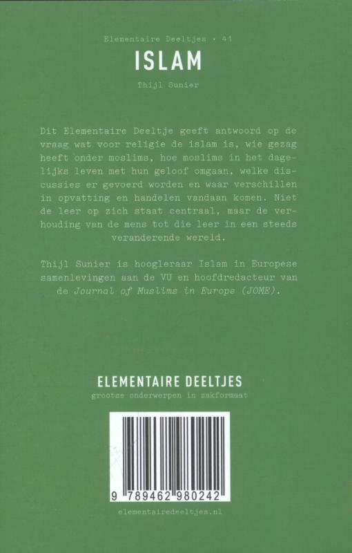 Islam / Elementaire Deeltjes / 41 achterkant