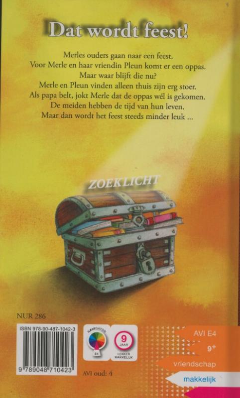 Dat wordt feest! / Zoeklicht achterkant