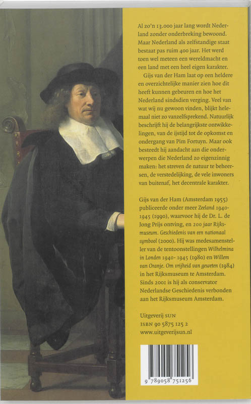 Geschiedenis van Nederland achterkant