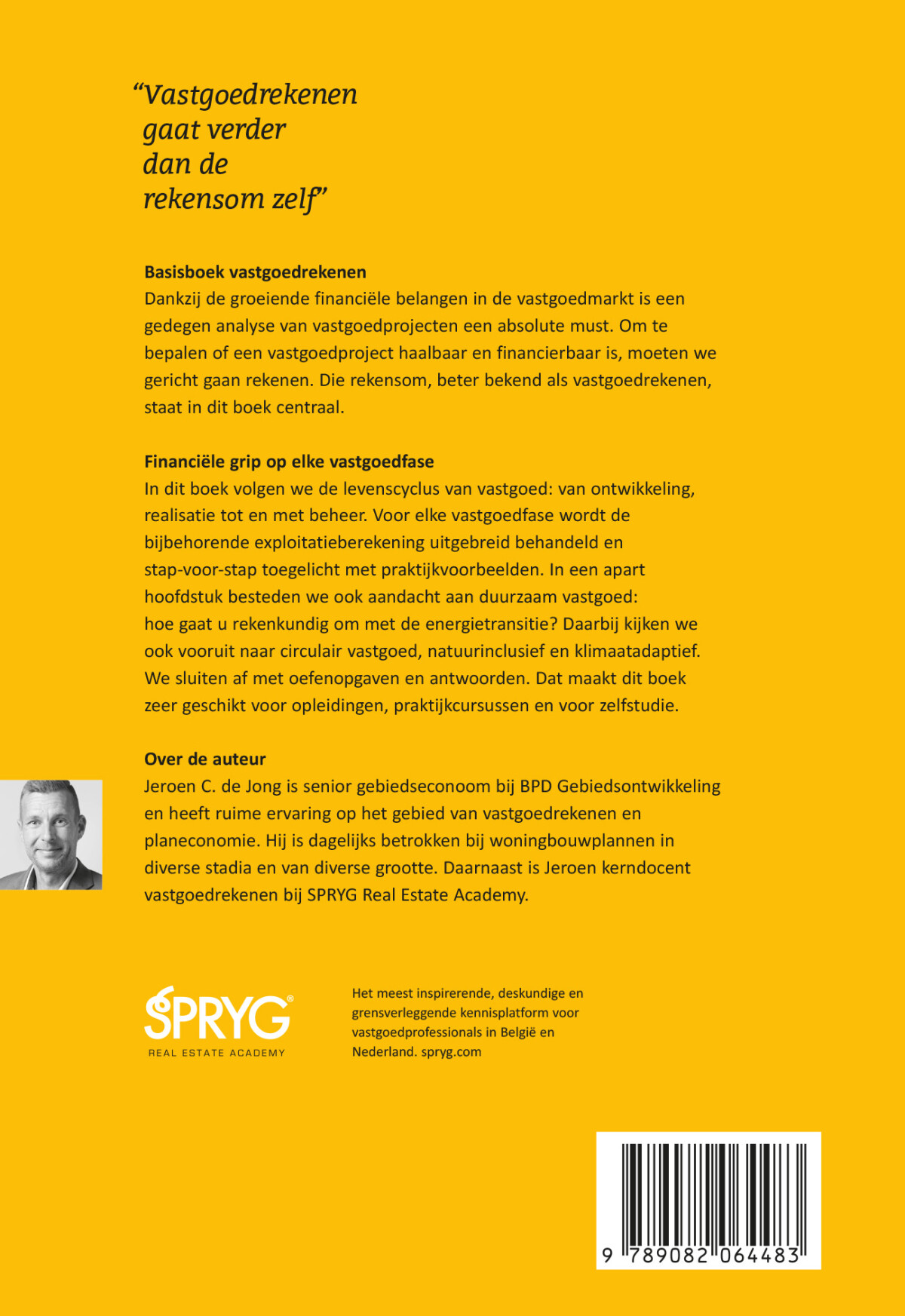 Basisboek Vastgoedrekenen achterkant