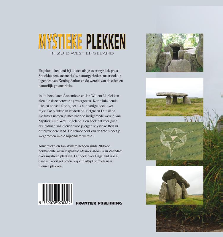 Mystieke plekken in Zuid West Engeland achterkant