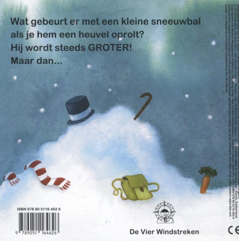 De sneeuwbal achterkant