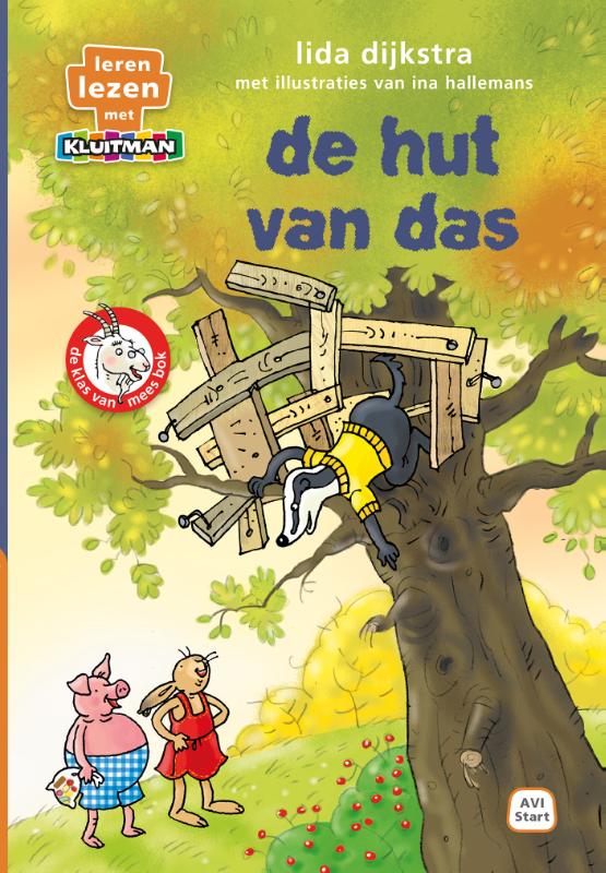 boekenbalie_9789020678437_cover De hut van das / Leren lezen met Kluitman