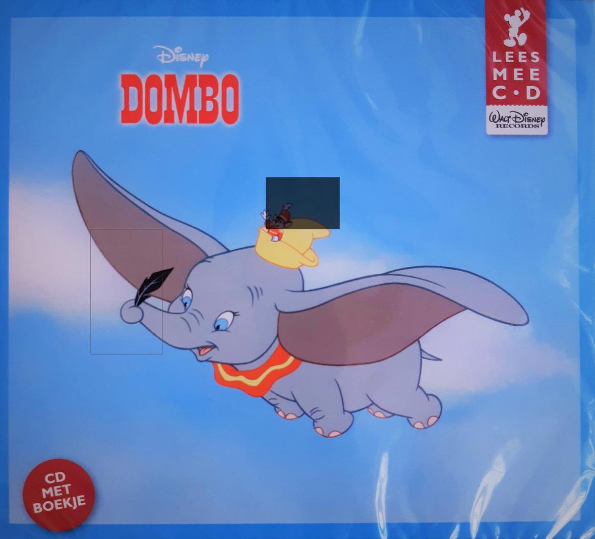 Dombo -Disney -Lees en Luisterboek - Ideaal voor op reis -Lees mee cd