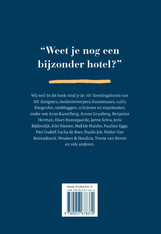 Hotel Amour & 100 andere inspirerende hotels waar we niet gestoord willen worden Hotel Amour & 100 andere inspirerende hotels waar we niet gestoord willen worden achterkant