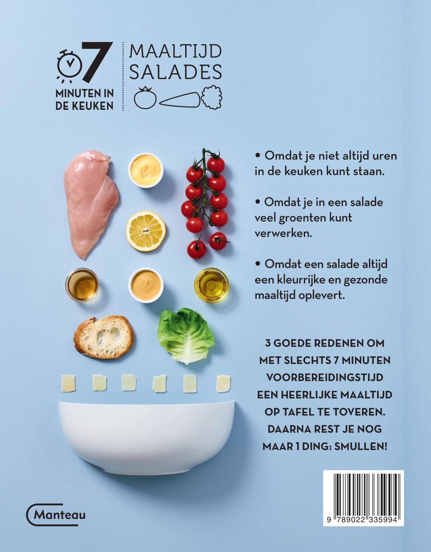 Maaltijdsalades / 7 minuten in de keuken achterkant