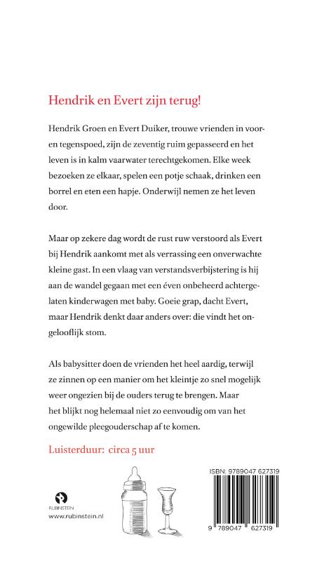 Hendrik Groen  -   Een kleine verrassing achterkant