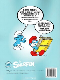 Vakantieboek / De Smurfen Vakantieboek / De Smurfen achterkant