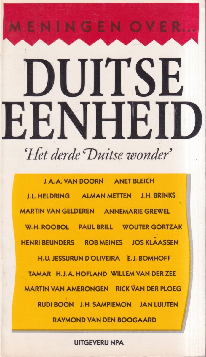 Duitse eenheid het derde duitse wonder