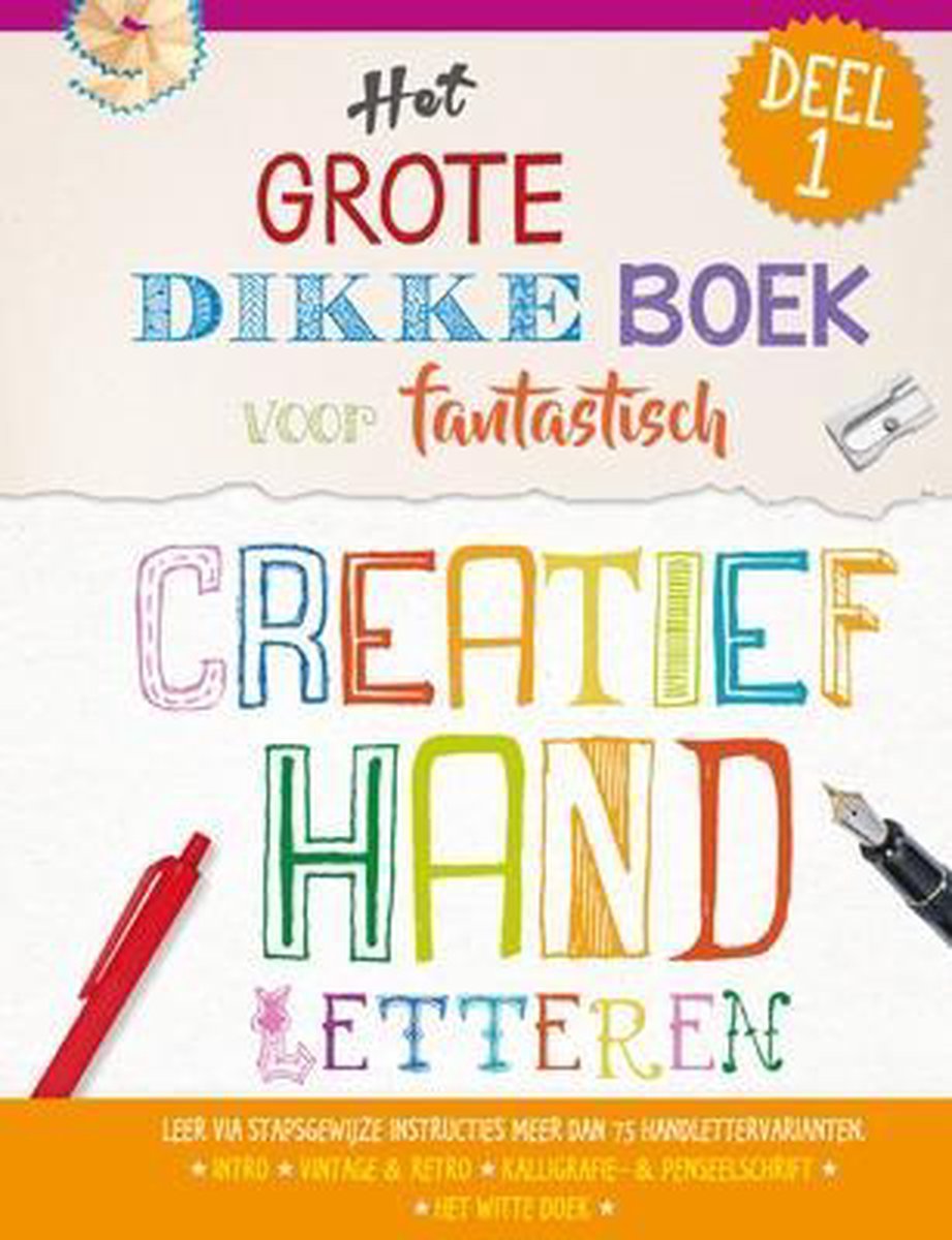 Het grote dikke boek voor fantastisch creatief handletteren 1