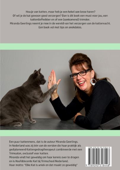 Elke kat is uniek achterkant
