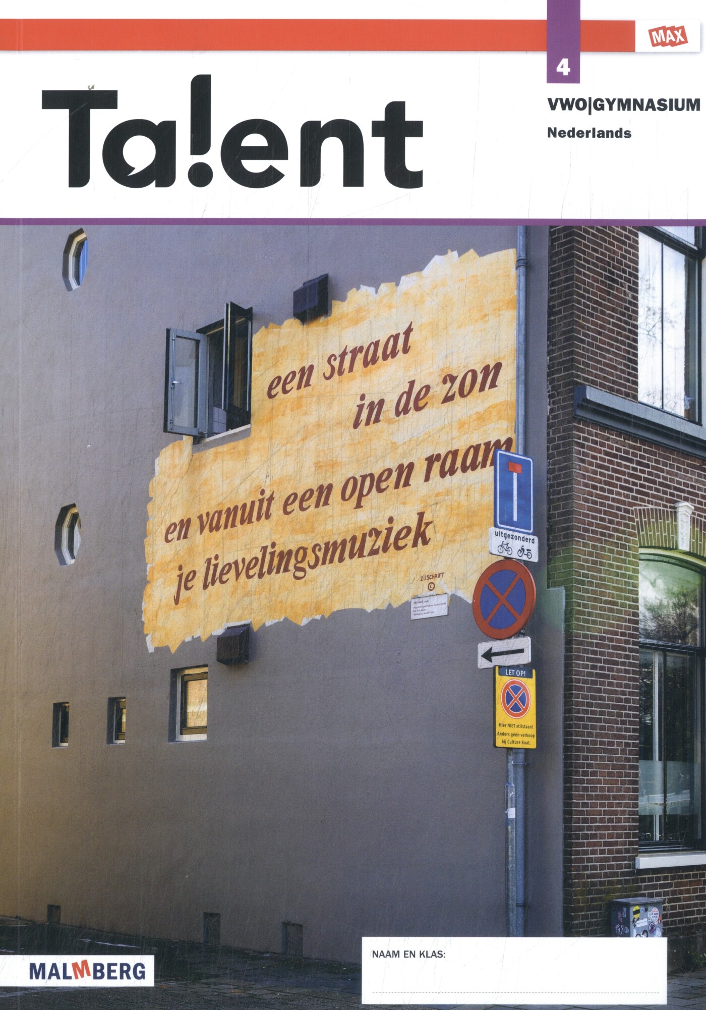Ta!ent - MAX / 4 vwo/gymnasium Nederlands jaarkatern