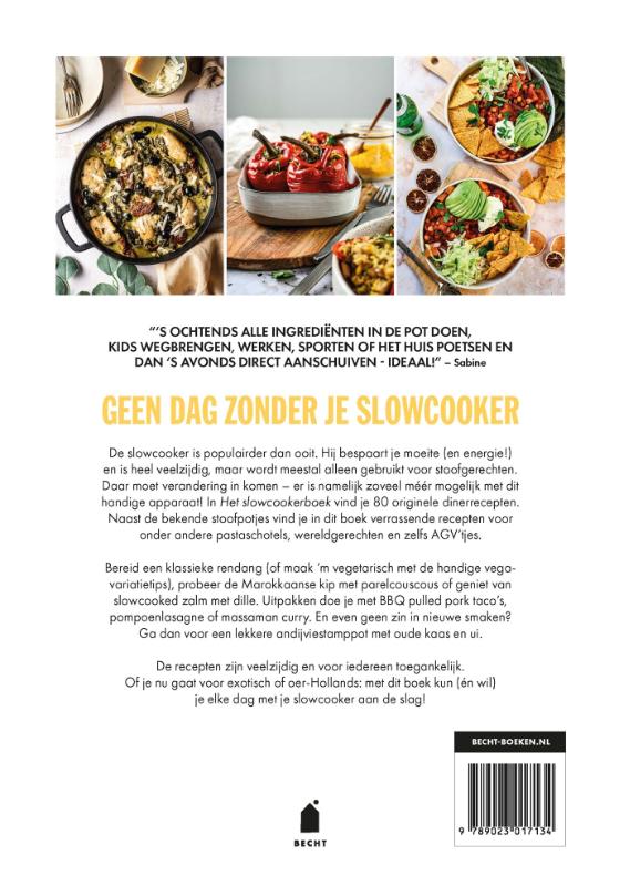 Het slowcooker boek achterkant