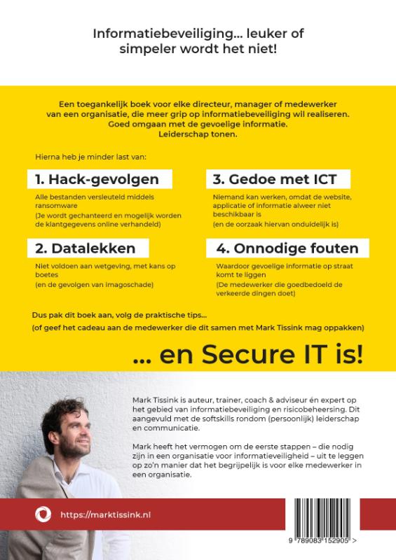 Grip op informatiebeveiliging achterkant