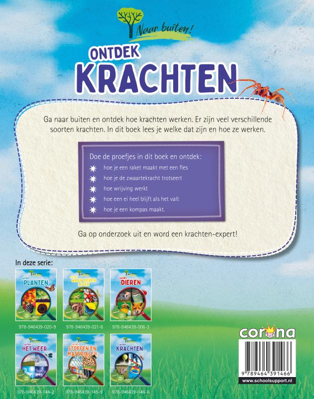 Ontdek krachten / Naar buiten! achterkant