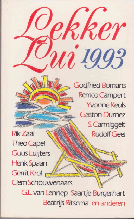 Lekker lui 1993