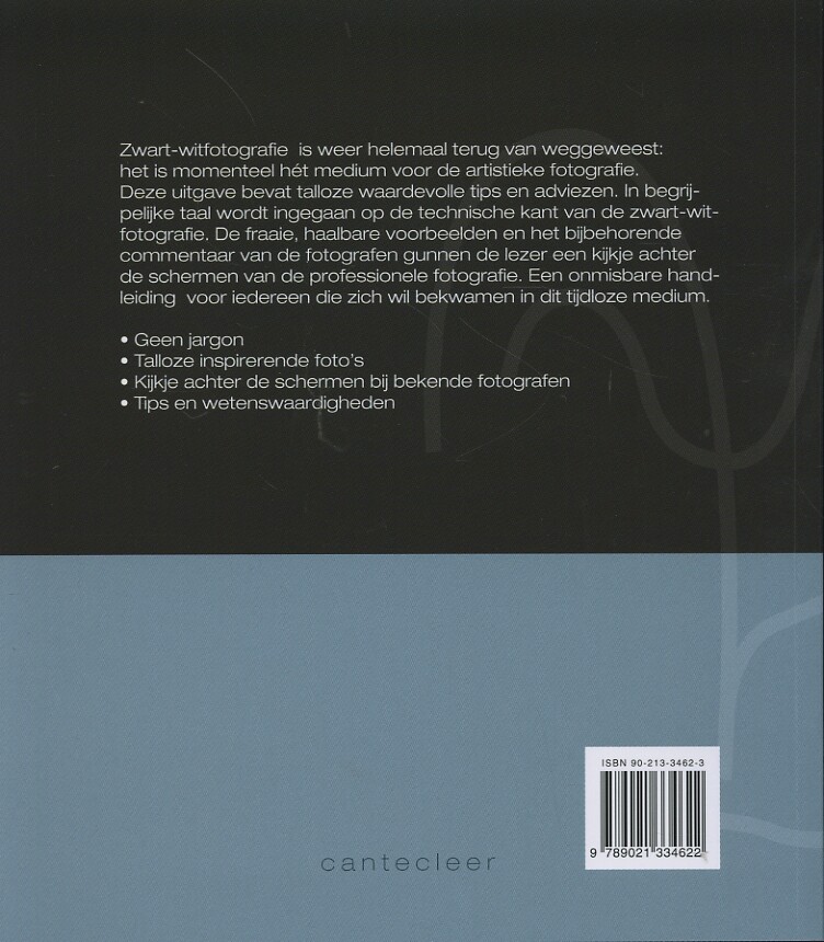 Zwart-witfotografie achterkant