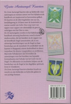 GROTE AARTSENGEL KAARTEN (SET) achterkant