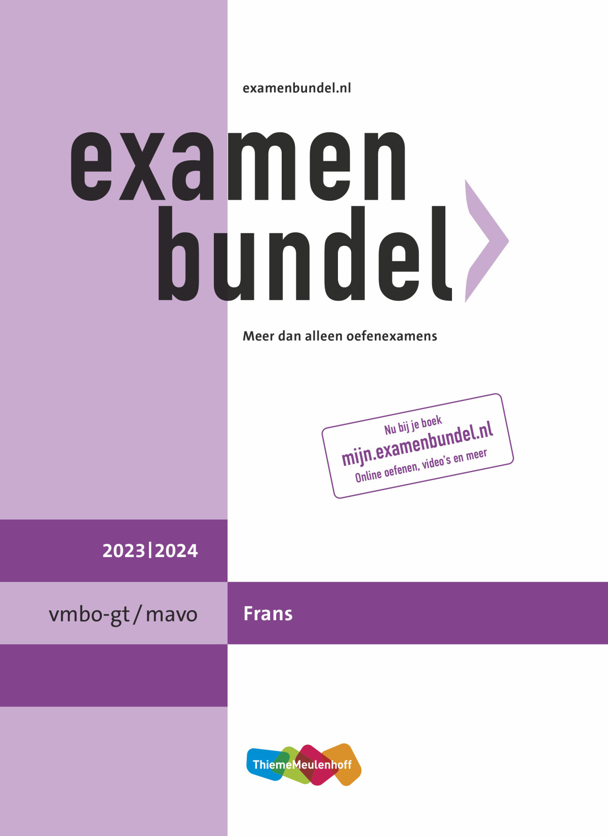 Examenbundel / vmbo-gt/mavo Frans 2023/2024