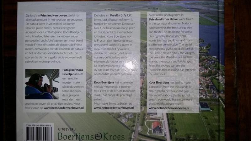 Friesland van boven / Luchtfotografie Nederland van boven achterkant