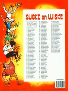 De gulden harpoen / Suske en Wiske / 236 achterkant